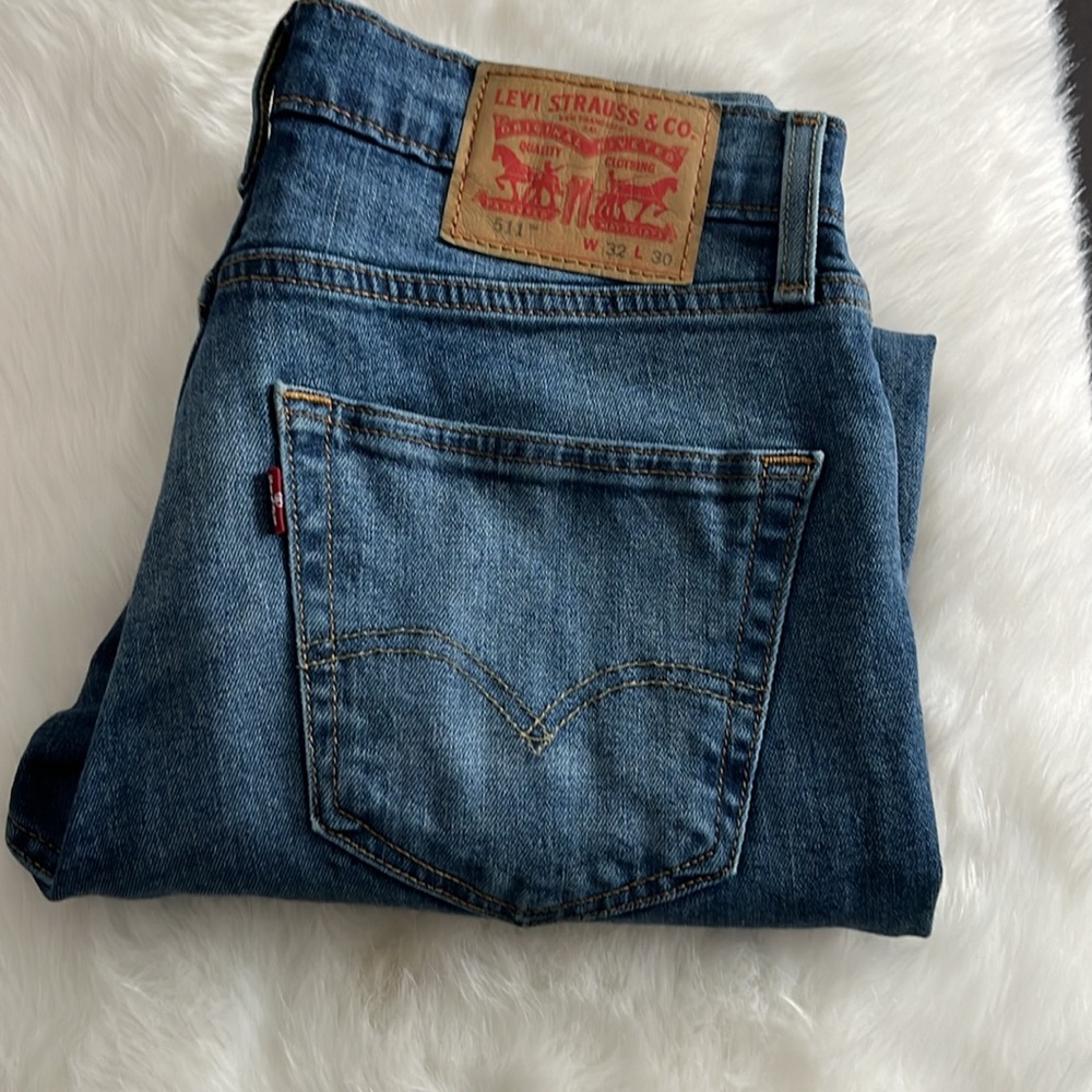 Levi’s 511 red tag blue jeans W32 L 30